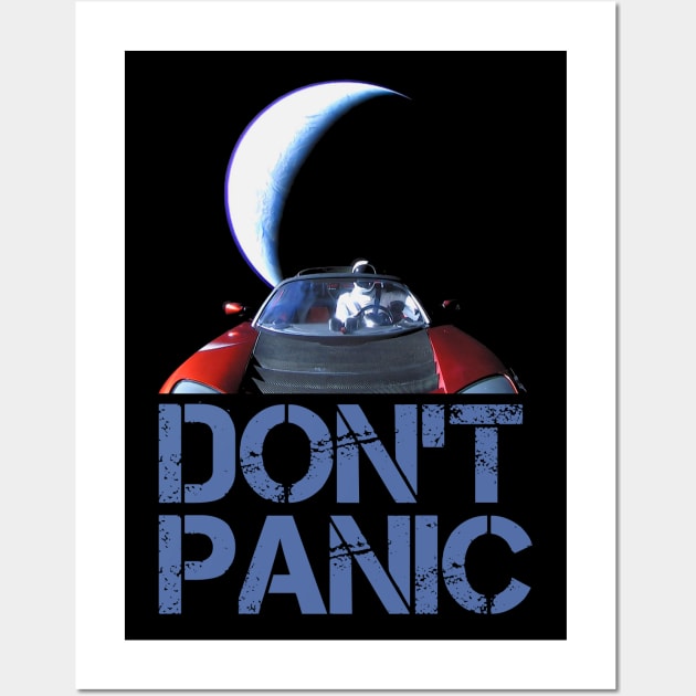 Don't Panic Wall Art by Nerd_art